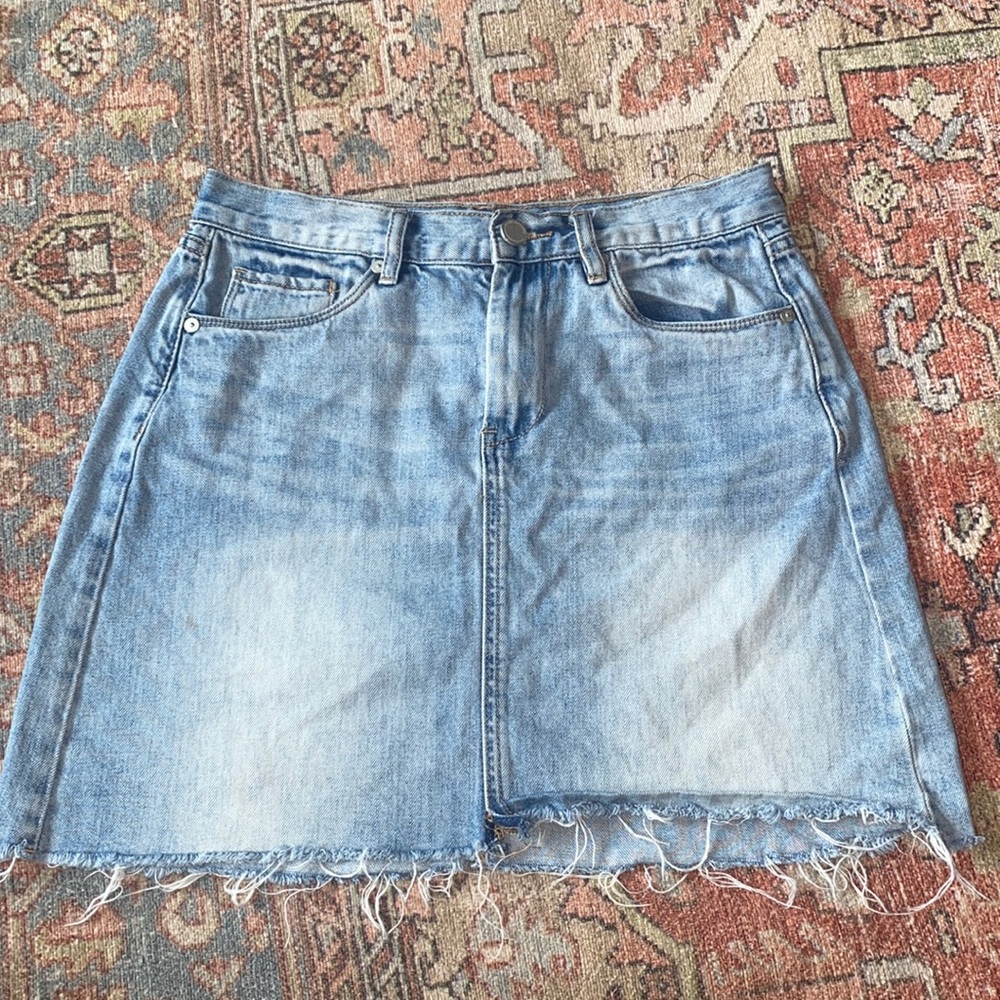 Blank NYC Jean skirt